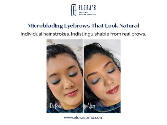 Microblading Eyebrows in Delhi