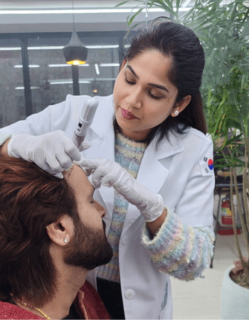 Korean hair transplant for anti-hairfall